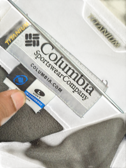 Columbia Titanium Softshell Jacket - Men's Size L - Grey