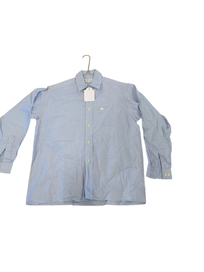 Burberry Light Blue Button-Down Shirt