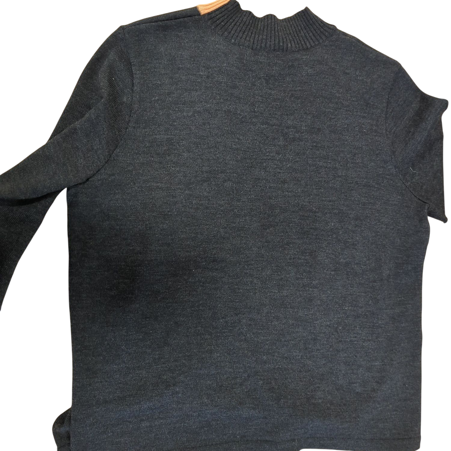 Sixth Sense Men's Black Striped Sweater - Size M/L