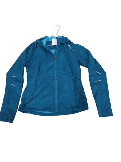 Asics Teal Blue Windbreaker Jacket - Size M