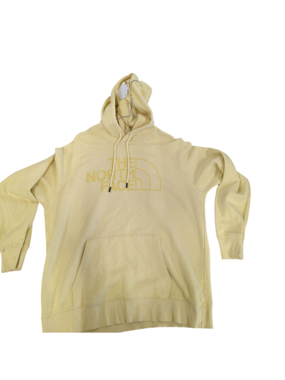 The North Face Yellow Hoodie - Soft Fleece Lining
