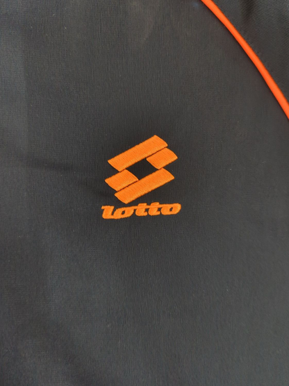 Lotto Italian Sport Design Navy & Orange Windbreaker Jacket - Size L