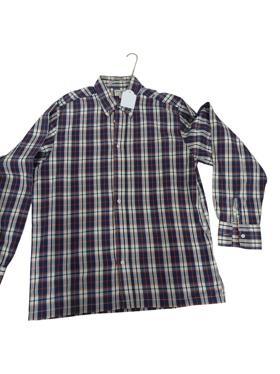 Levi's Plaid Button-Down Shirt - Size L