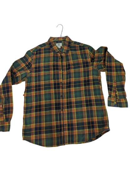 Timberland Plaid Button-Down Shirt - Size XL