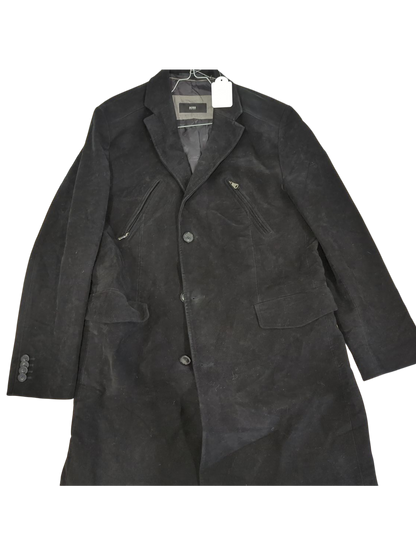 BOSS Hugo Boss Black Suede Jacket - Size 56