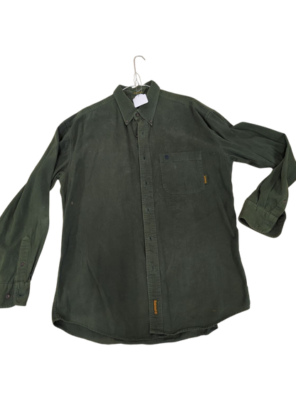 Timberland Green Button-Down Shirt - Rugged Fit