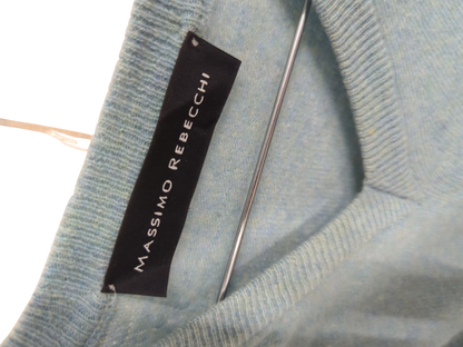 Massimo Rebecchi Light Blue Cashmere Sweater