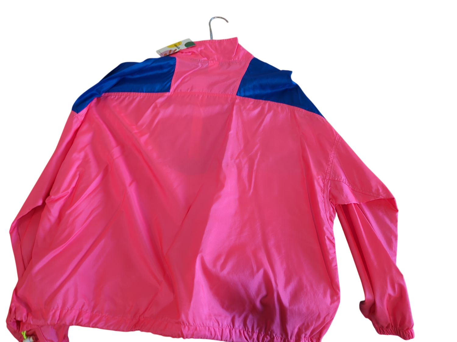 Vintage Columbia Sportswear Windbreaker Jacket - Men's XL - Pink/Blue/Purple