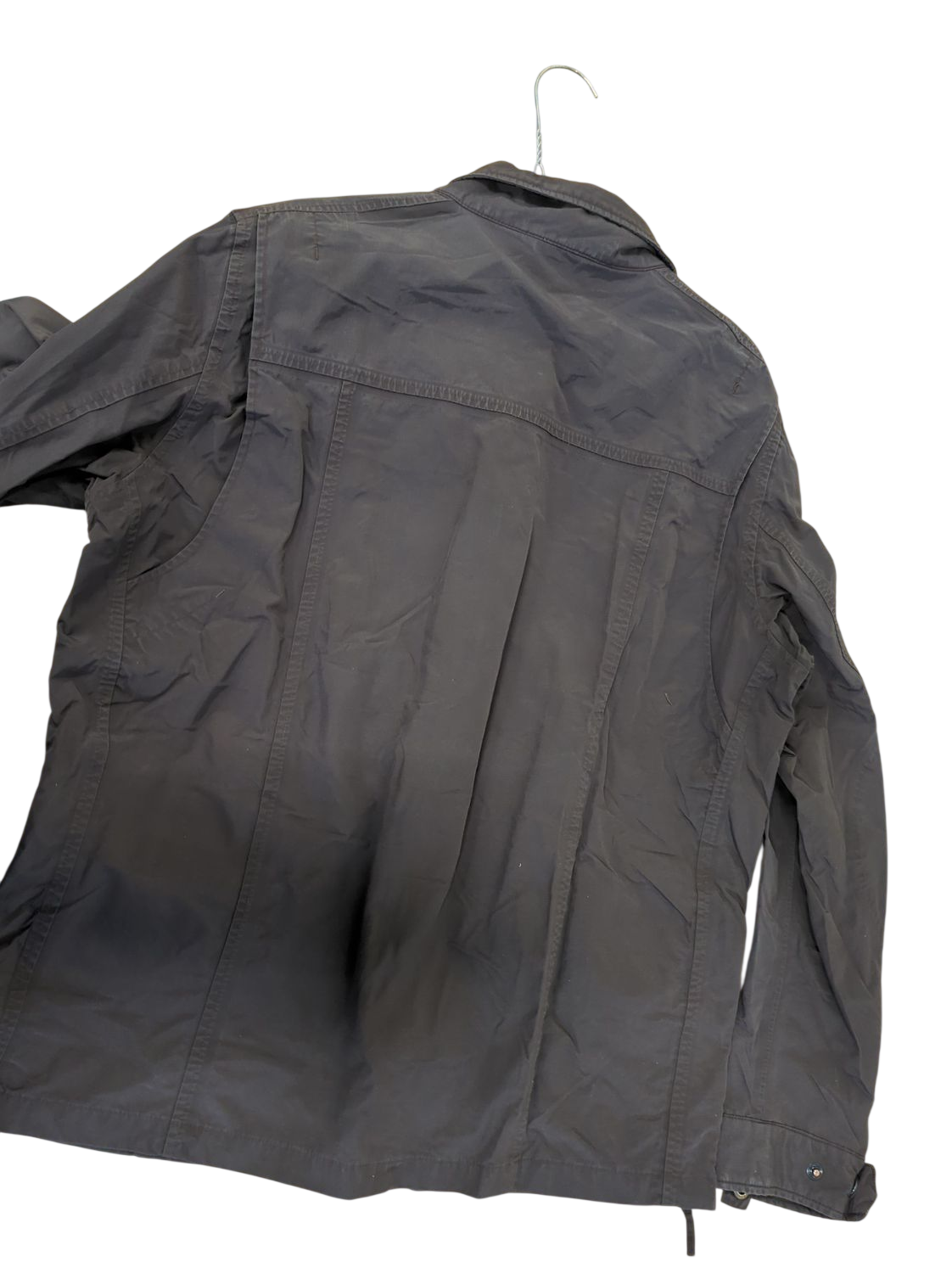 Alberto Aspesi Brown Windbreaker Jacket - Size L