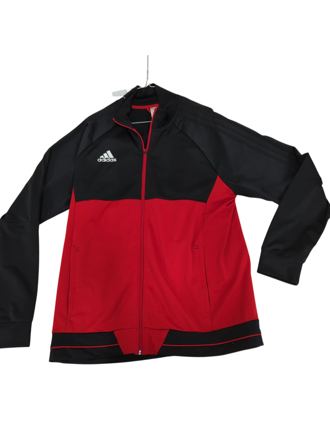 Adidas Black & Red Windbreaker Jacket - Men's Size XL