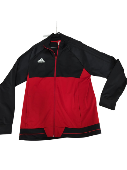 Adidas Black & Red Windbreaker Jacket - Men's Size XL