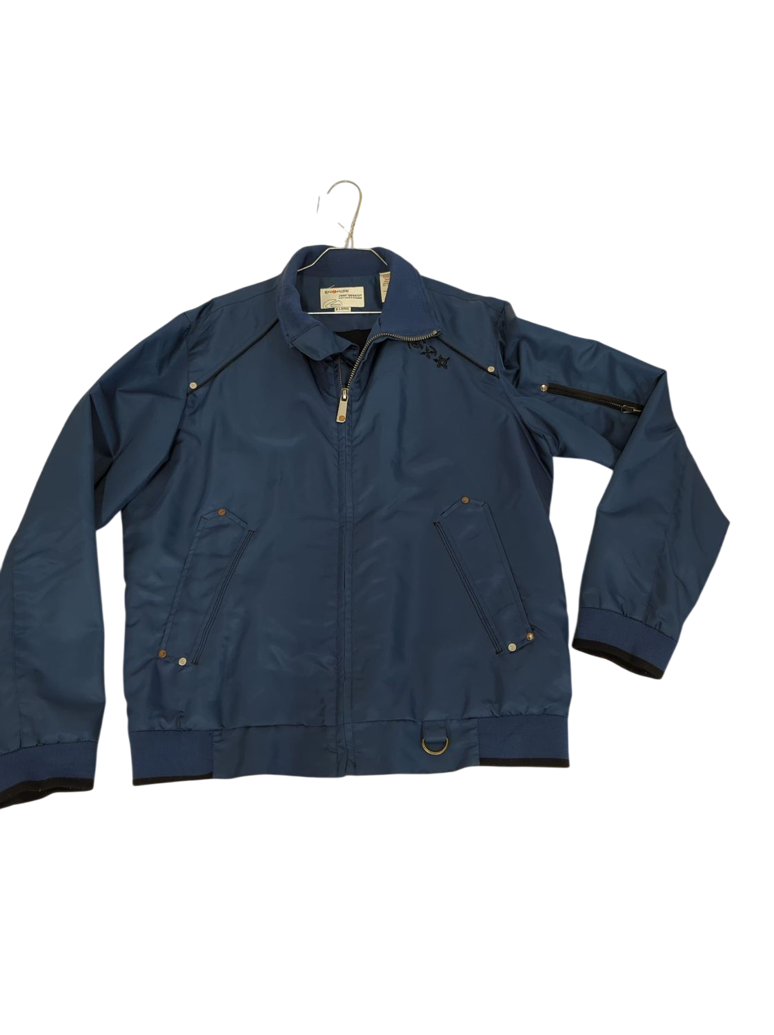 Energie Jean'session Blue Windbreaker Jacket - Size XL