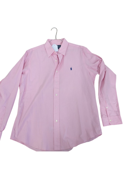 Ralph Lauren Pink Button-Down Shirt - Custom Fit