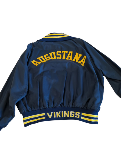 Holloway Augustana Vikings Bomber Jacket - Navy & Yellow