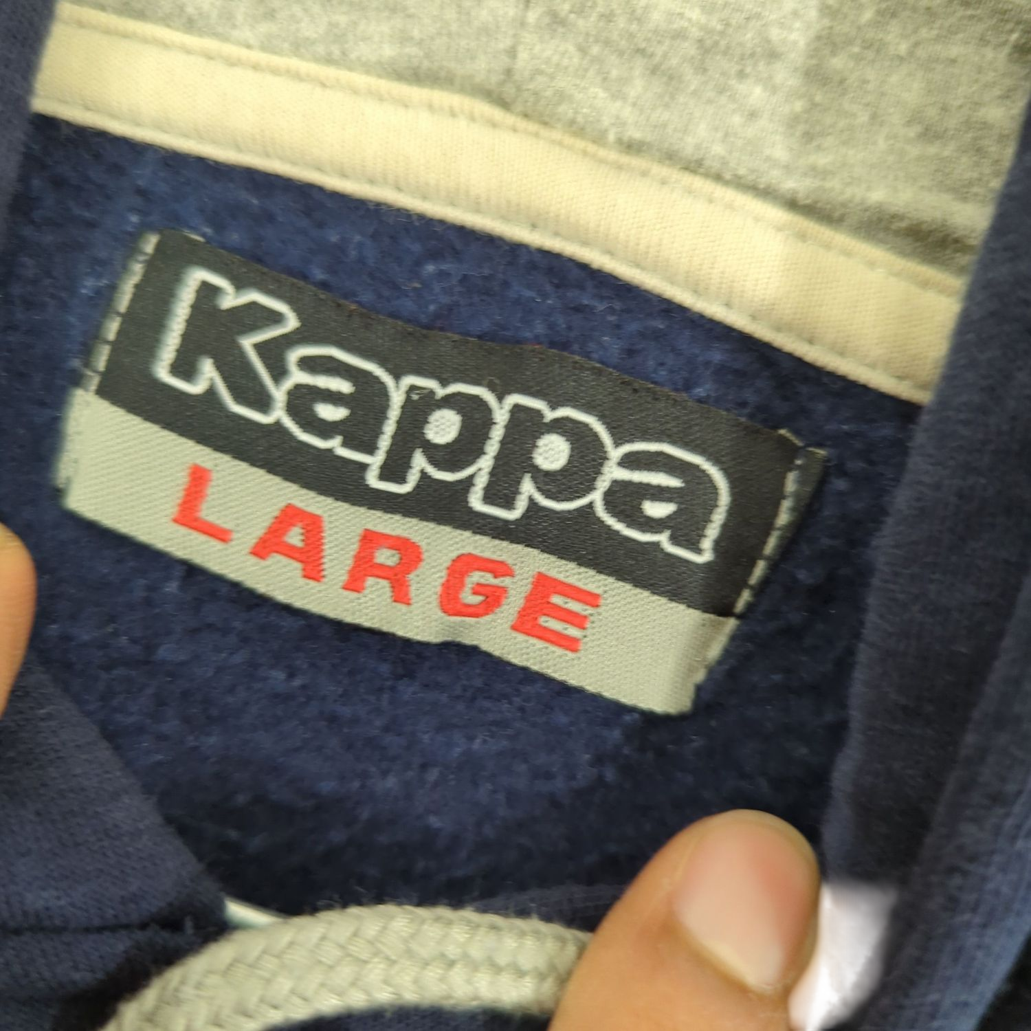 Kappa Navy Blue Sweatshirt - Size Large