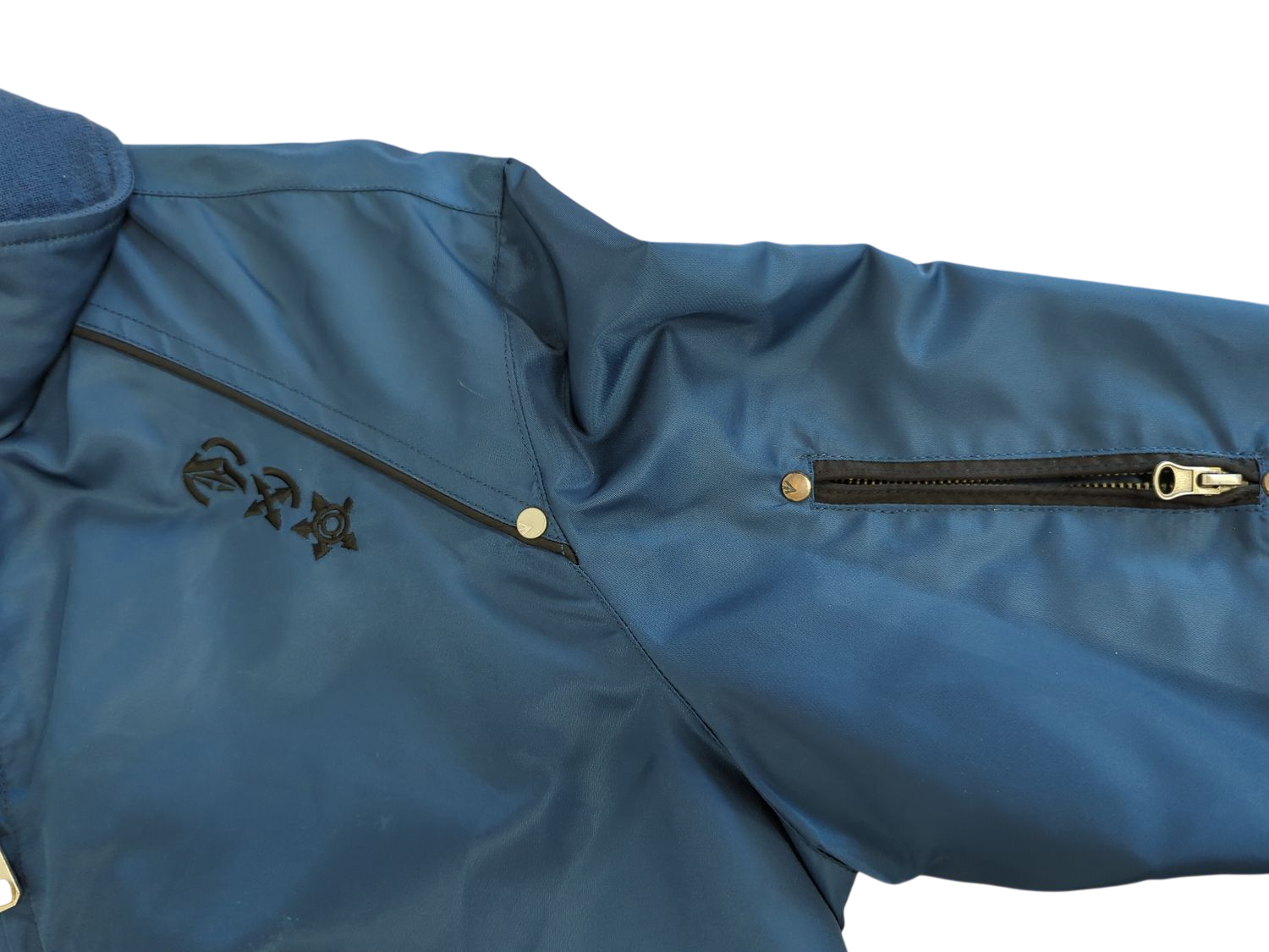 Energie Jean'session Blue Windbreaker Jacket - Size XL
