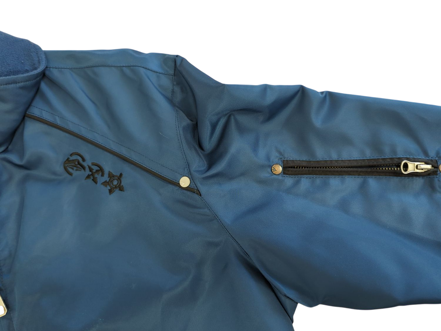 Energie Jean'session Blue Windbreaker Jacket - Size XL