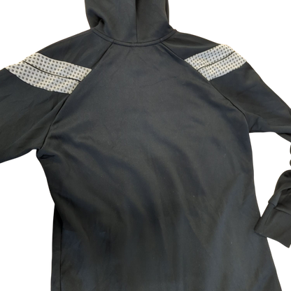 Adidas Black Windbreaker Jacket - UK Size D/US F