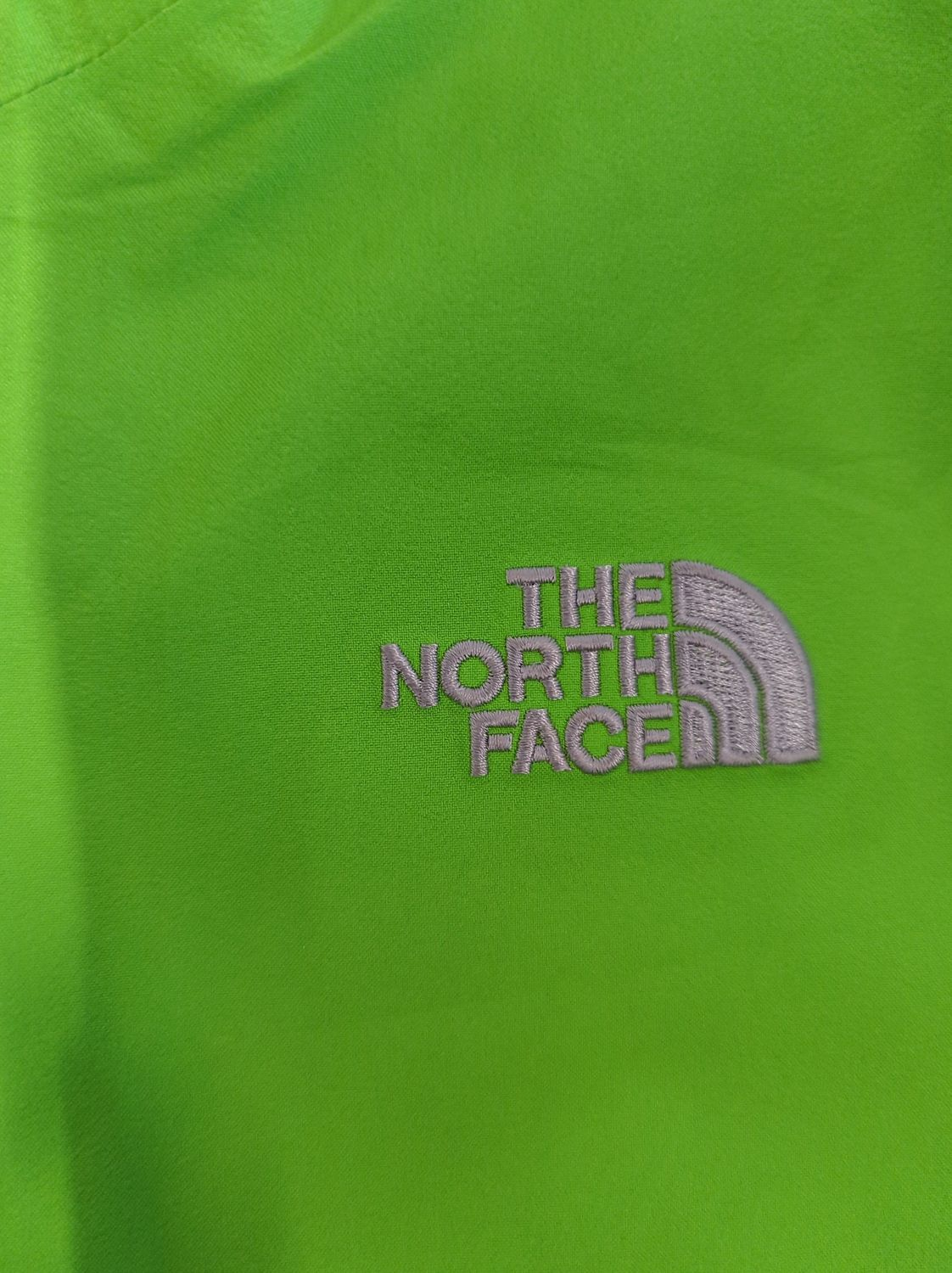 The North Face Bright Green Windbreaker Jacket - Size XL