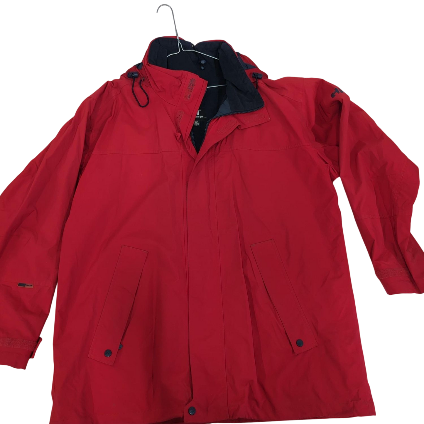 Helly Hansen Red Windbreaker Jacket - Size XL