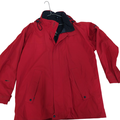 Helly Hansen Red Windbreaker Jacket - Size XL