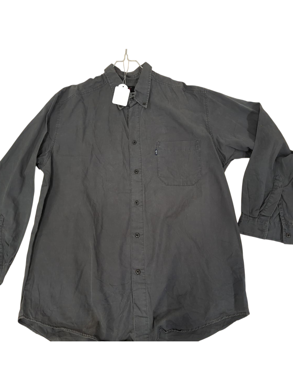 Levi's Grey Button-Down Shirt