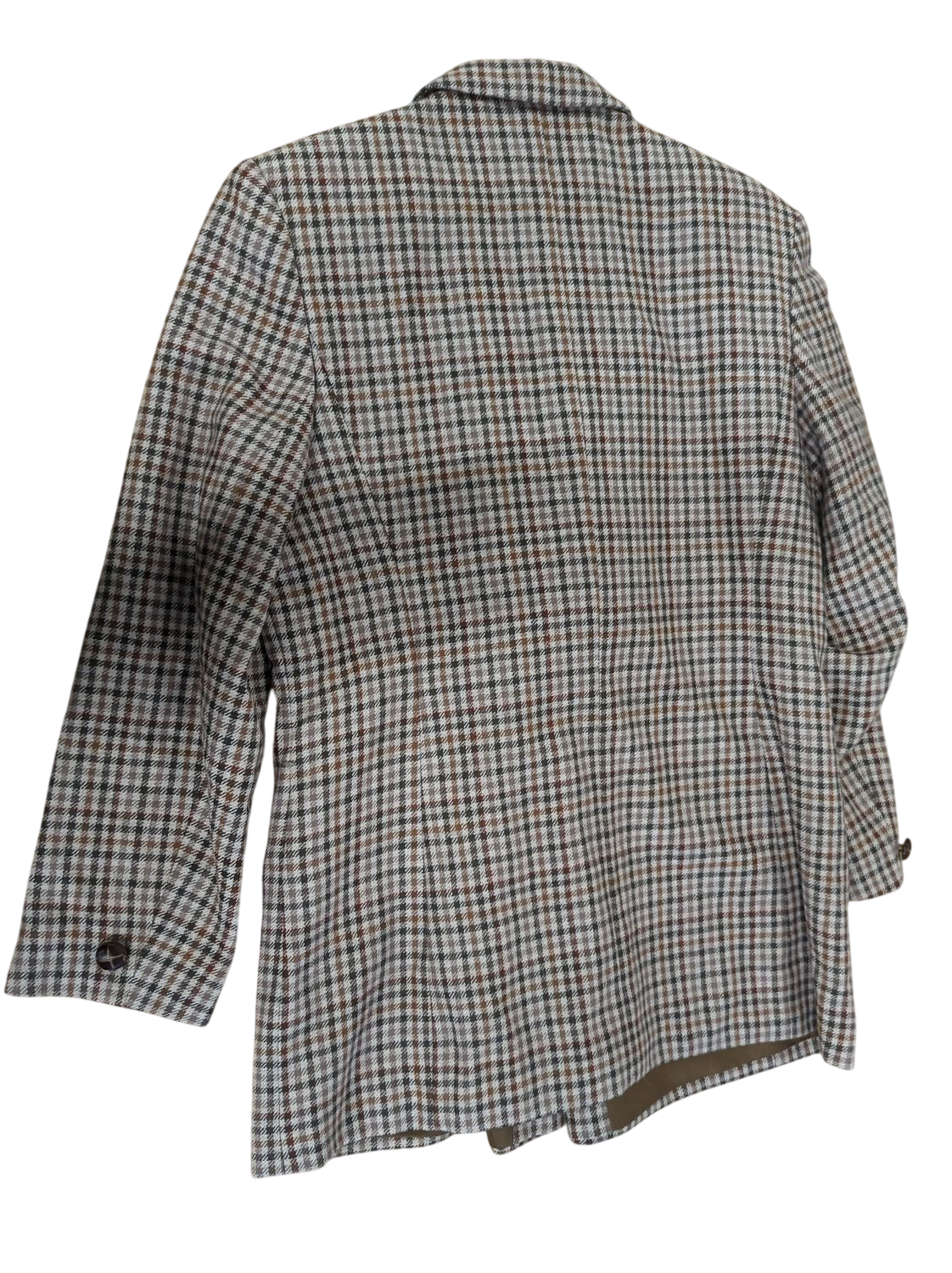 Kirsten Modedesign Checkered Pattern Coat - Vintage Style