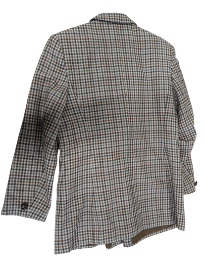 Kirsten Modedesign Checkered Pattern Coat - Vintage Style