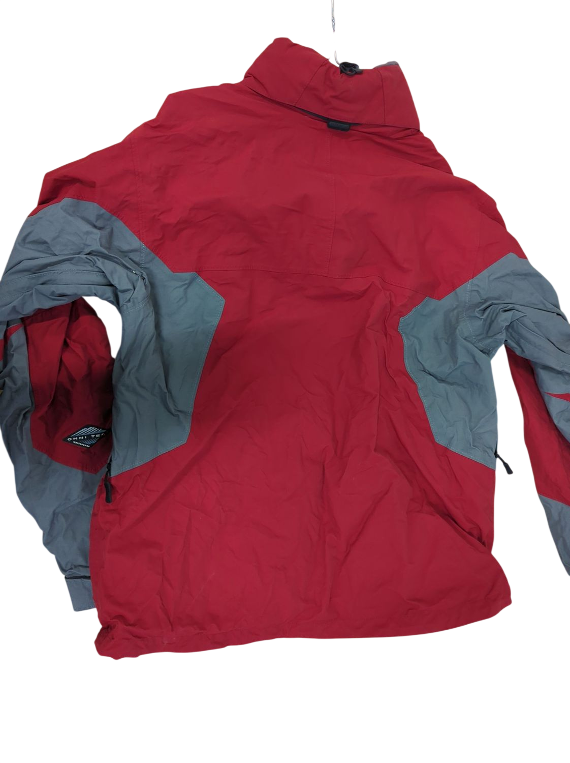 Columbia Sportswear Titanium Red & Grey Windbreaker Jacket - Size M