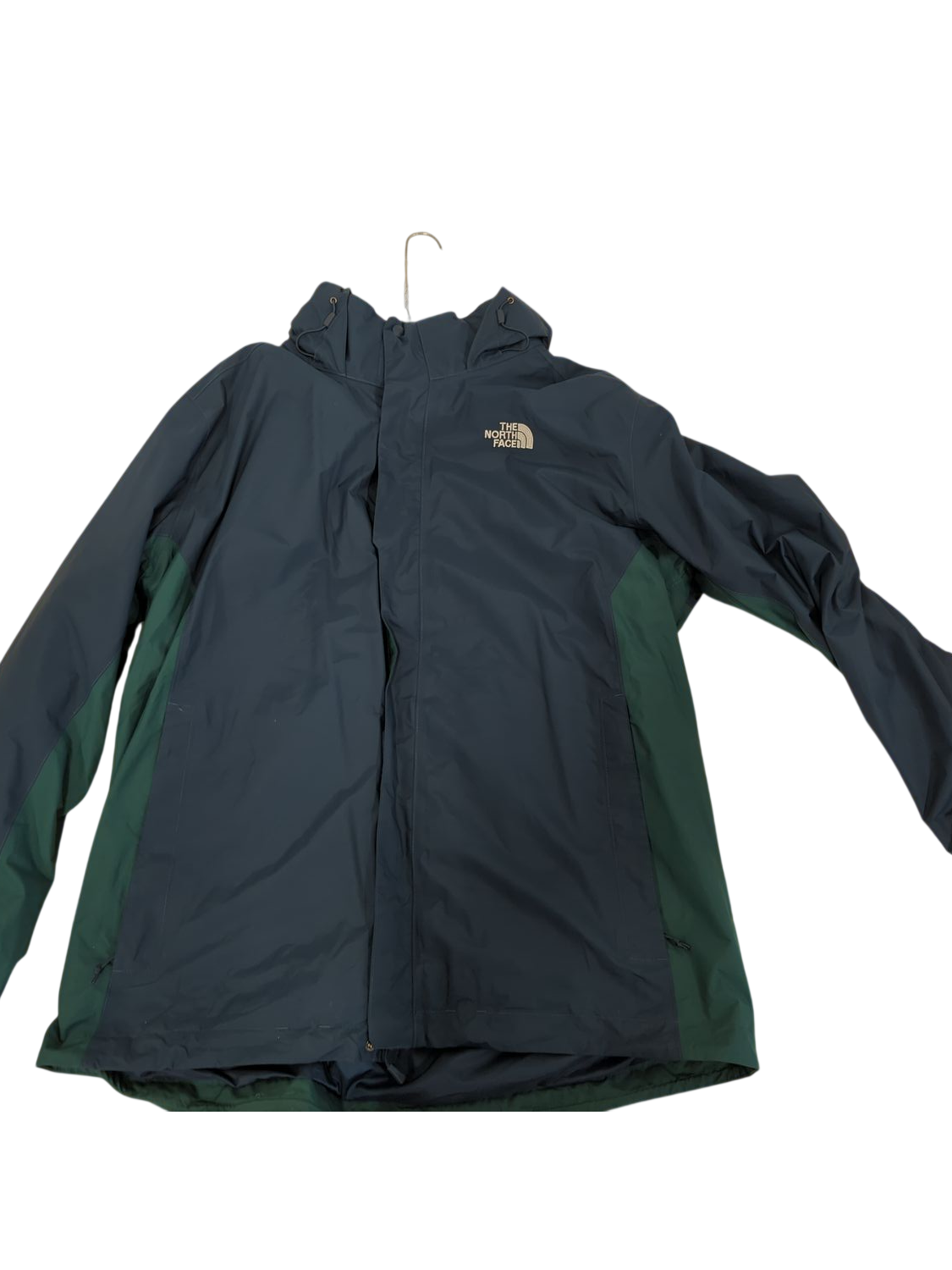 The North Face Windbreaker Jacket - Navy & Green