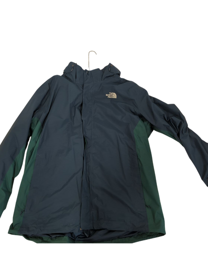 The North Face Windbreaker Jacket - Navy & Green