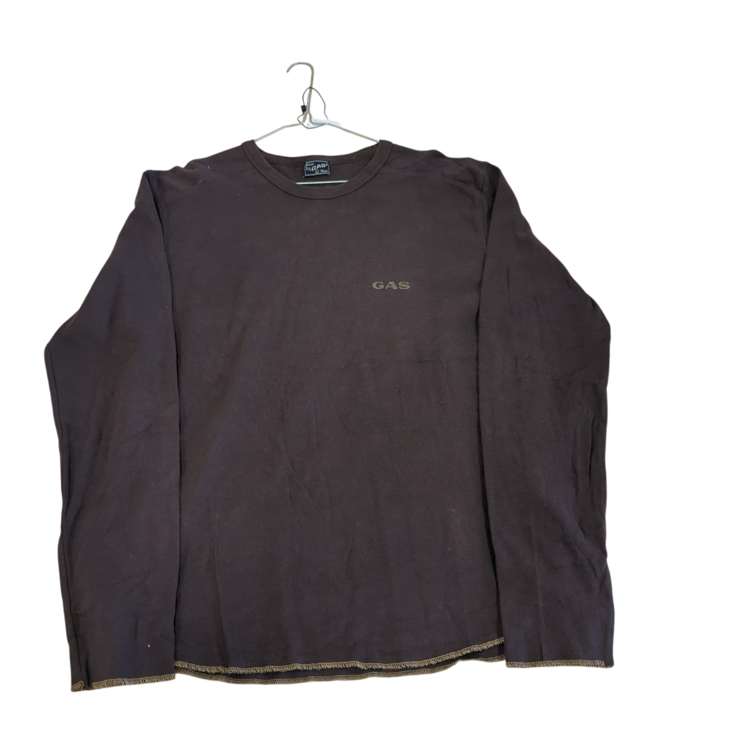GAS Brown Long Sleeve Sweatshirt - Street Blue Label
