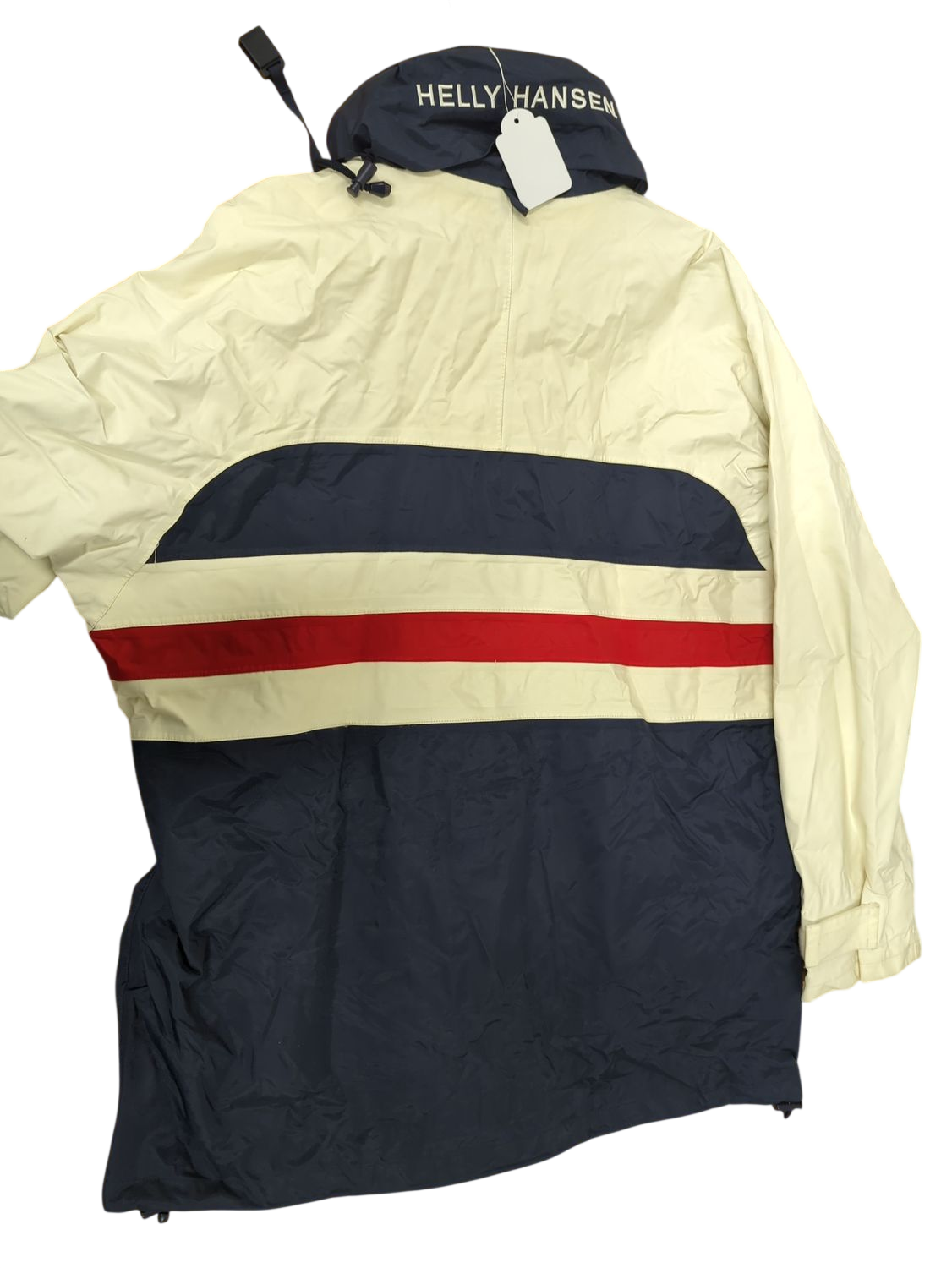 Helly Hansen Windbreaker Jacket - Navy/White/Red - Size M