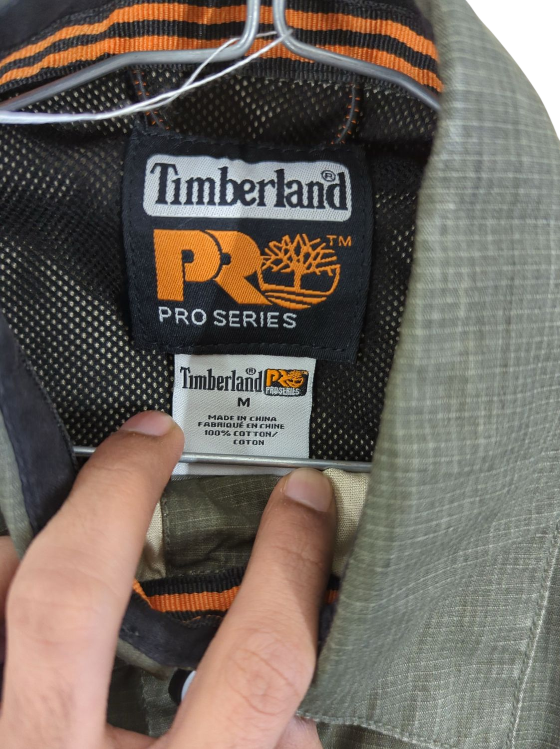 Timberland PRO Series Olive Green Work Jacket - Size M