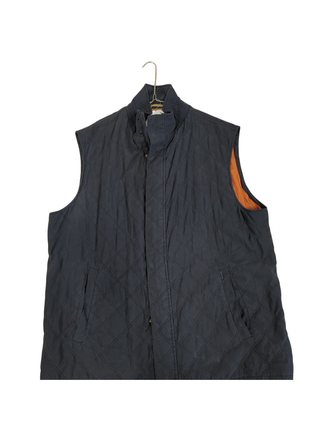 Paul & Shark Yachting Navy Quilted Jacket - Size 3XL