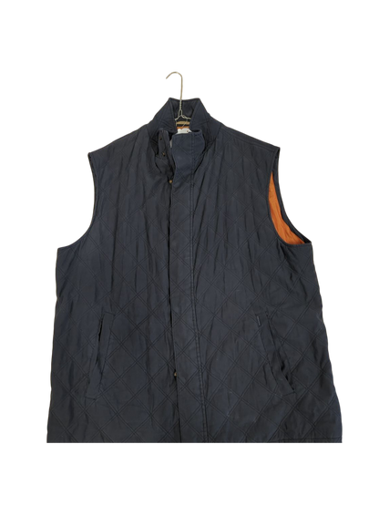 Paul & Shark Yachting Navy Quilted Jacket - Size 3XL