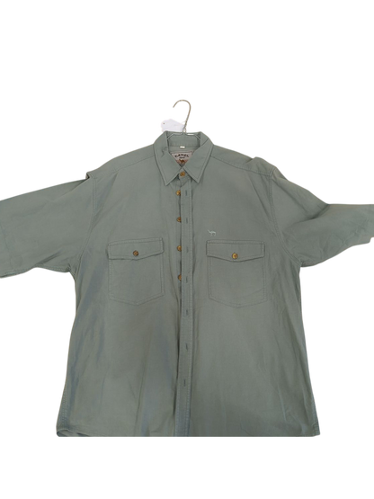 Camel Trophy Short Sleeve Button-Down Shirt - Size L