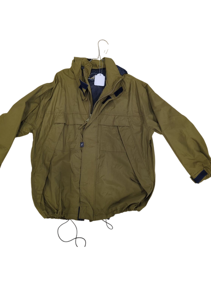 Brit Cup Olive Green Windbreaker Jacket - Size 48 - Marina Concept