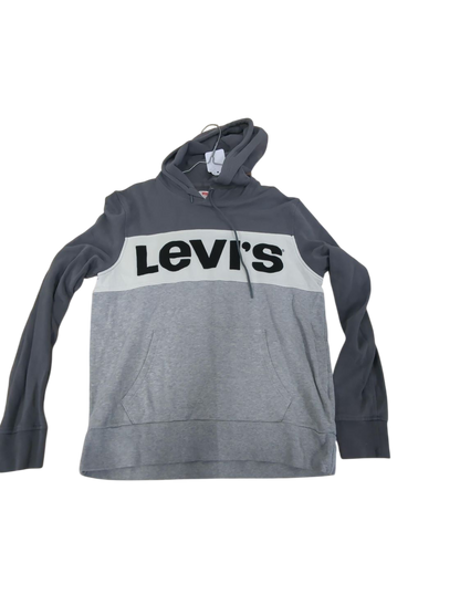 Levi's Colorblock Hoodie - Size M - Grey & White