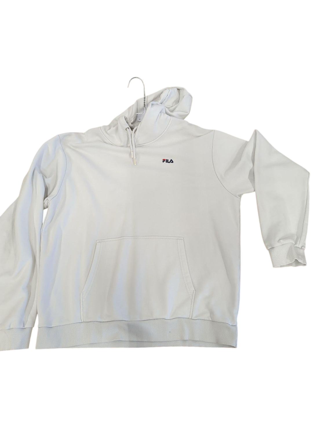 FILA White Pullover Hoodie - Size XL