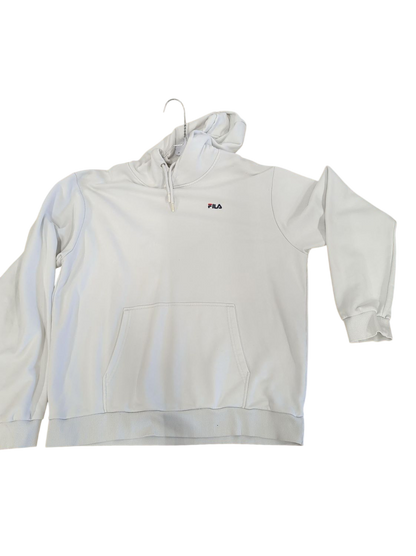 FILA White Pullover Hoodie - Size XL