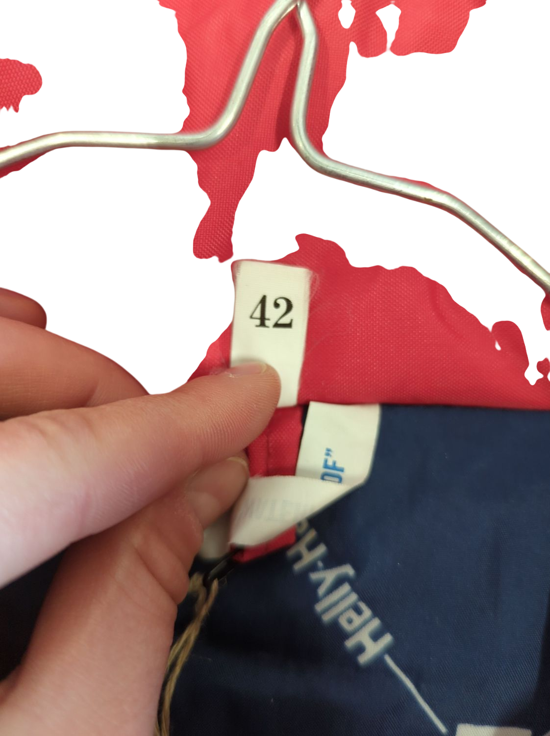 Helly Hansen Red Windbreaker Jacket - Size 42