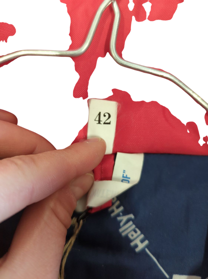 Helly Hansen Red Windbreaker Jacket - Size 42