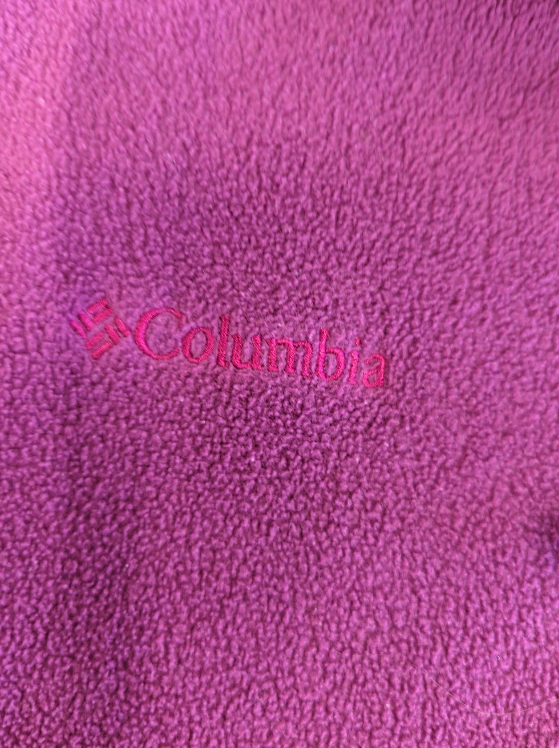 Columbia Purple Fleece Jacket - Women's Size L