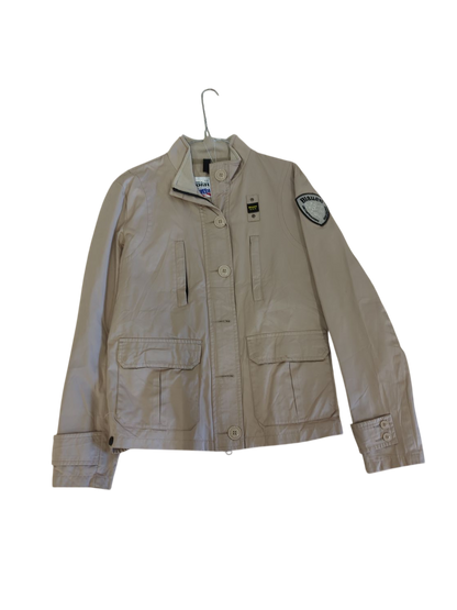 Blauer USA Beige Lightweight Windbreaker Jacket - Size XL