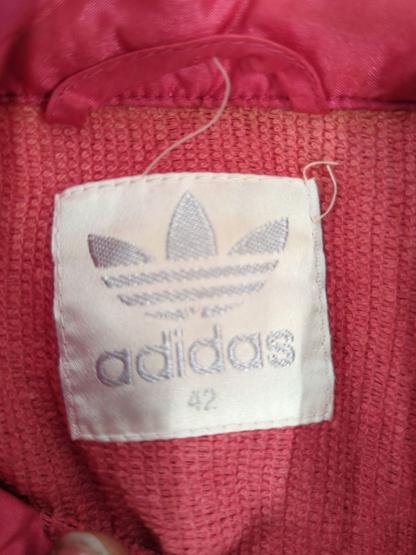 Vintage Adidas Pink & Navy Windbreaker Jacket - Size 42