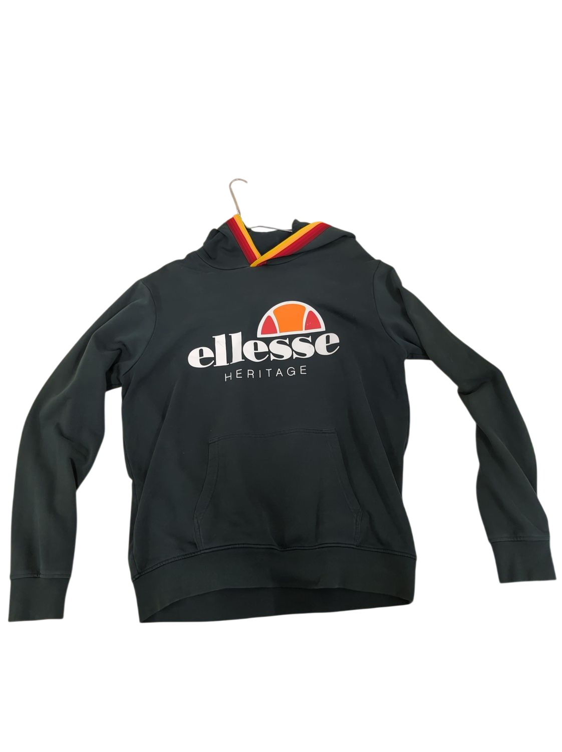 Ellesse Heritage Green Hoodie - Size L