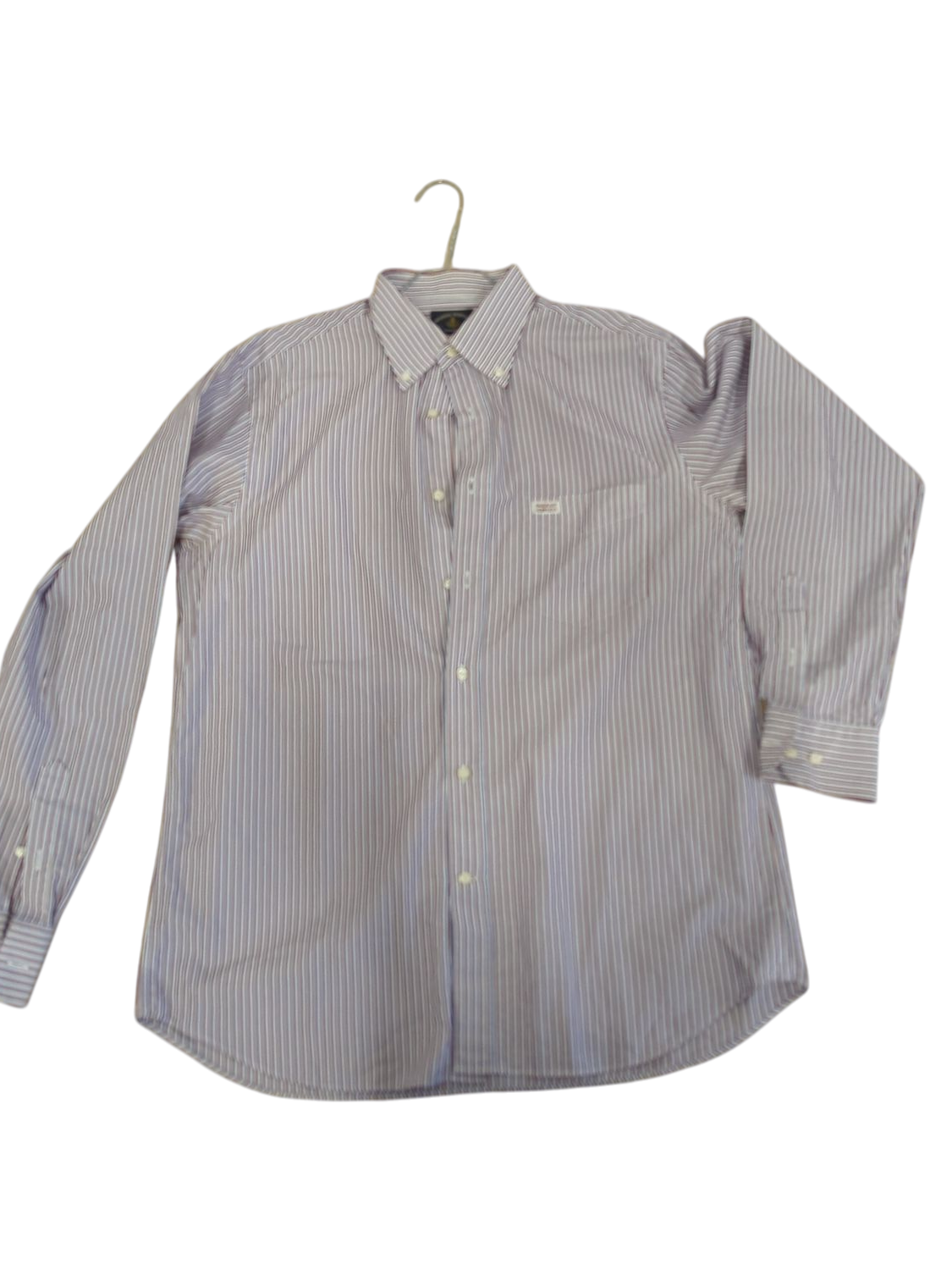 Enrico Vesputti & American Vestido Striped Button-Down Shirt - Size L