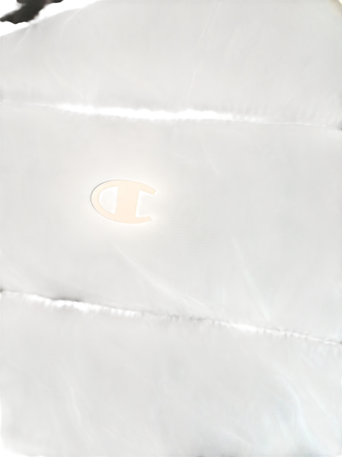 Champion Black Down Puffer Jacket - X-Large