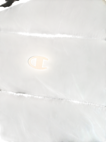 Champion Black Down Puffer Jacket - X-Large